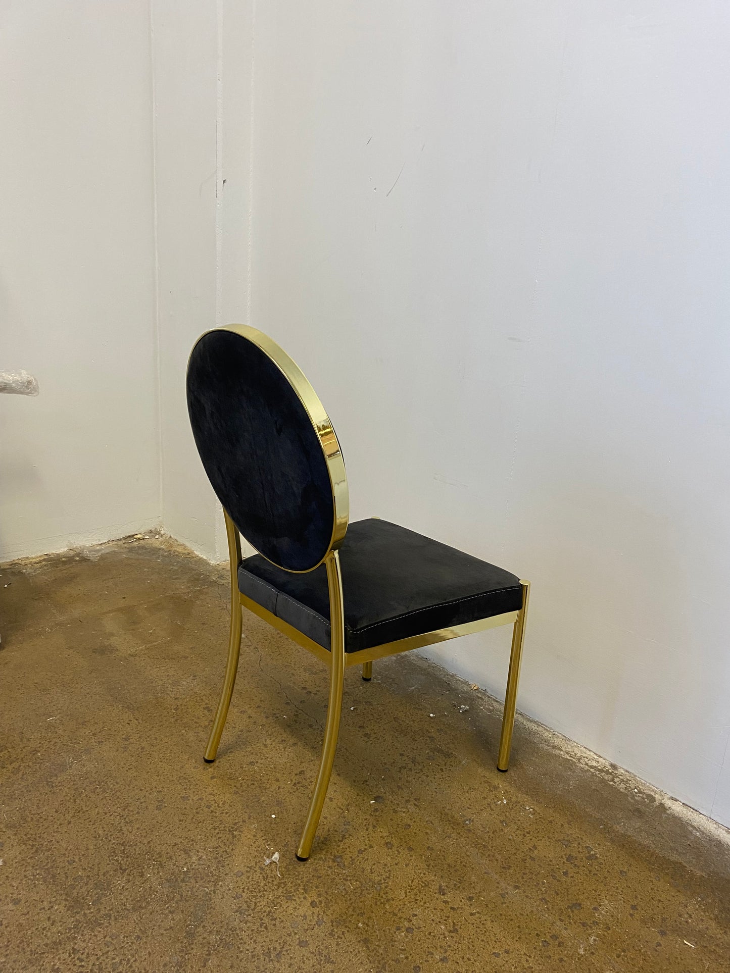 Tunapol Guld Matgrupp - Matbord med 6 St Stolar