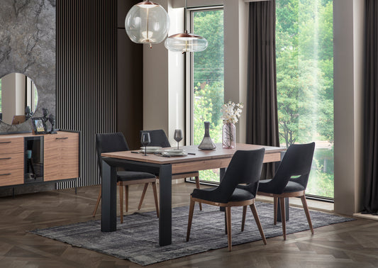 Rita Matgrupp - Matbord med Favor 6 Stolar