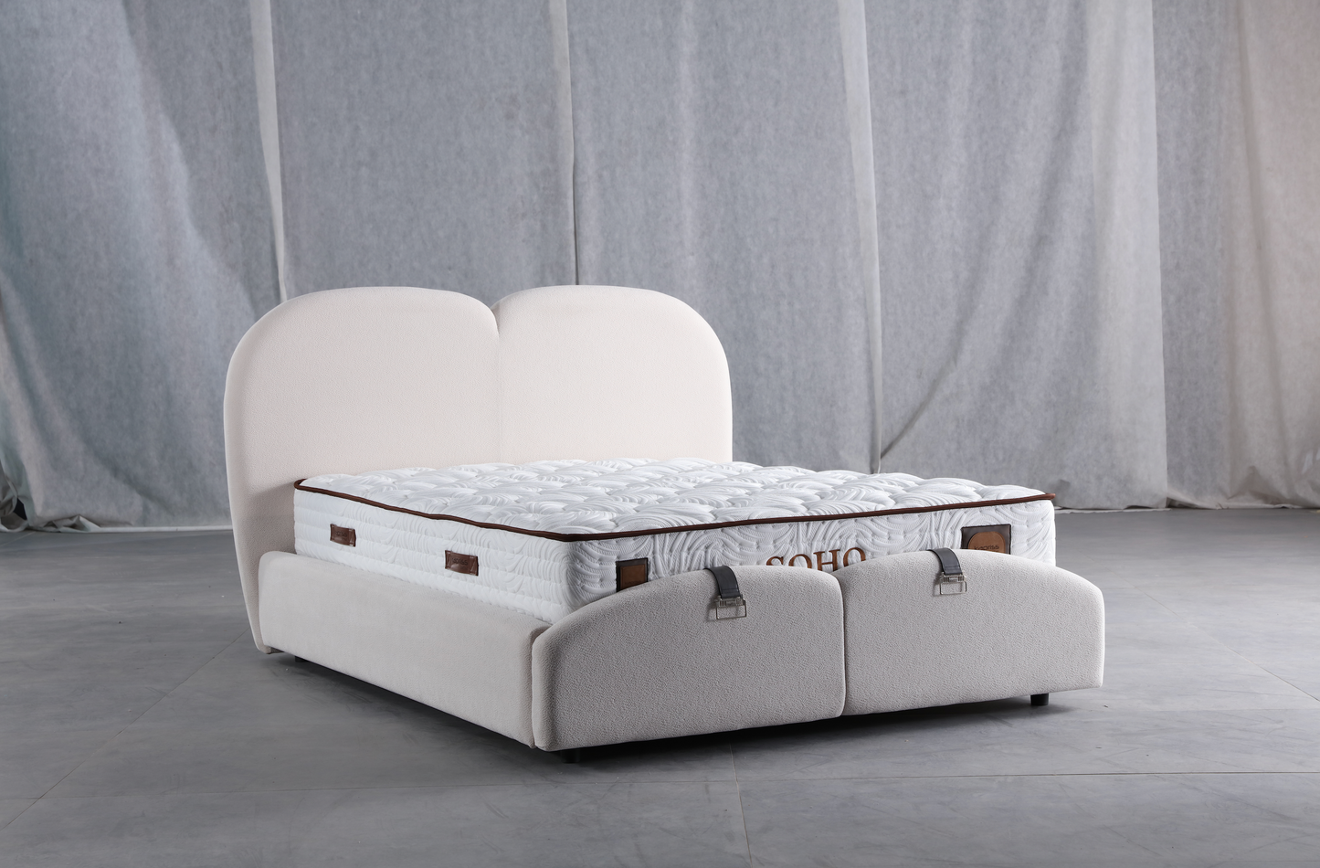 Soho Säng-Huvudgavel-Madrass-Förvaring