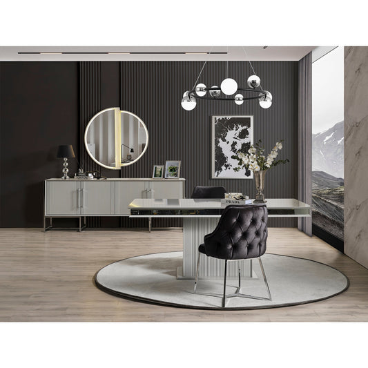 Pirlanta Skänk med Spegel - LINE Furniture Group