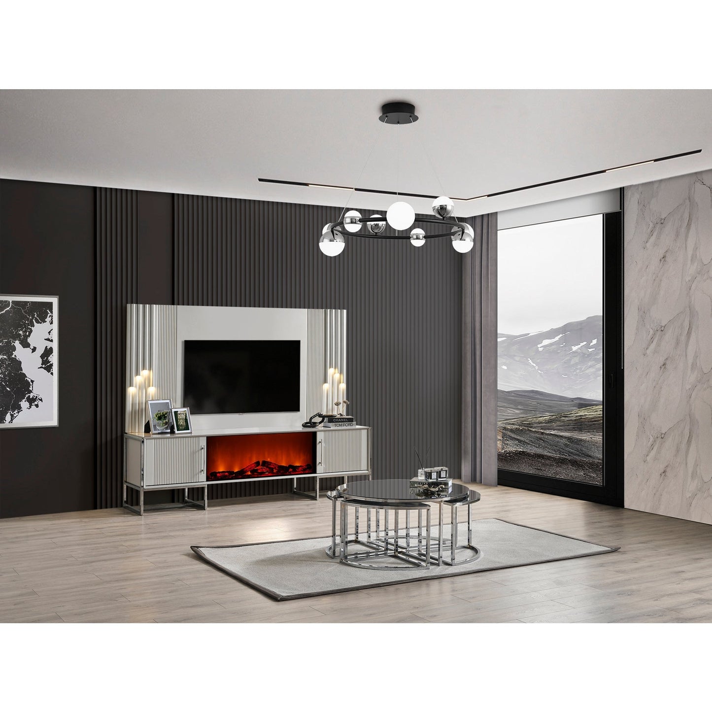 Pirlanta 4+1 Soffbord - LINE Furniture Group