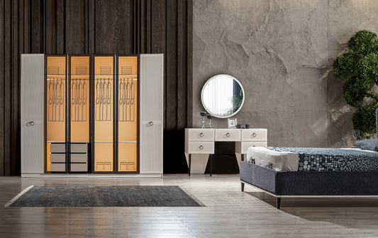 Savana Sovrumsset ( Säng+ 2 st Sängbord+ Sminkbord )