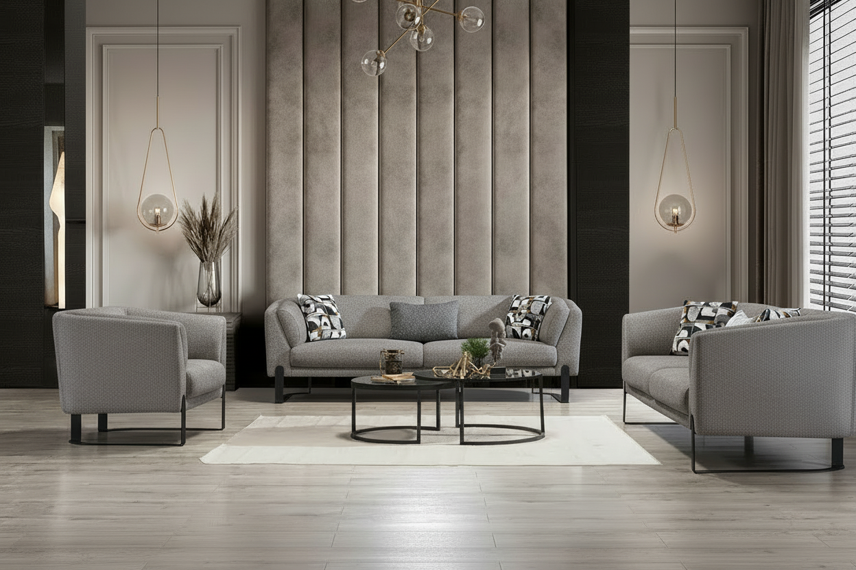 طقم أريكة سافانا 3+3+1