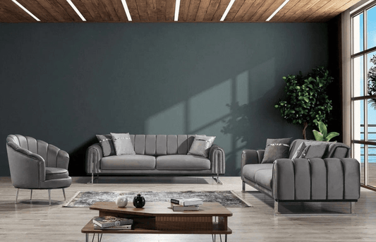 Bold 3+3+1 Sofa Set