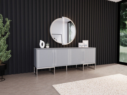 Pirlanta Skänk med Spegel - LINE Furniture Group