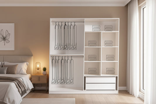 Savana Garderob 4-Dörr