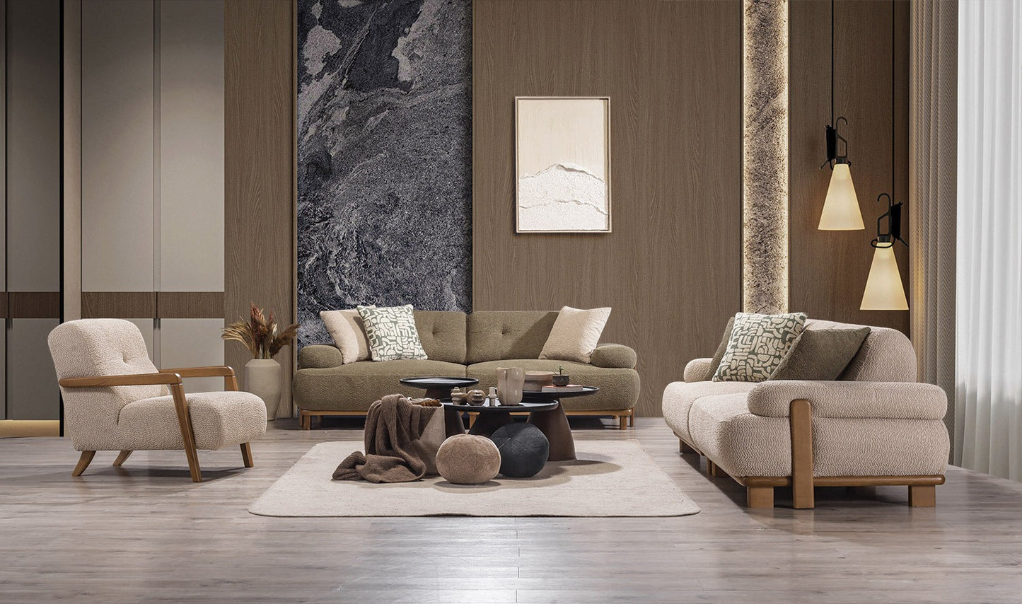 طقم أريكة باندا 3+3+1