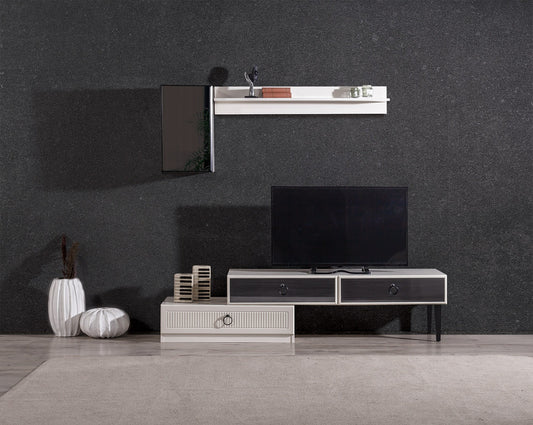 Savana-B Tv-Bänk med Överdelen