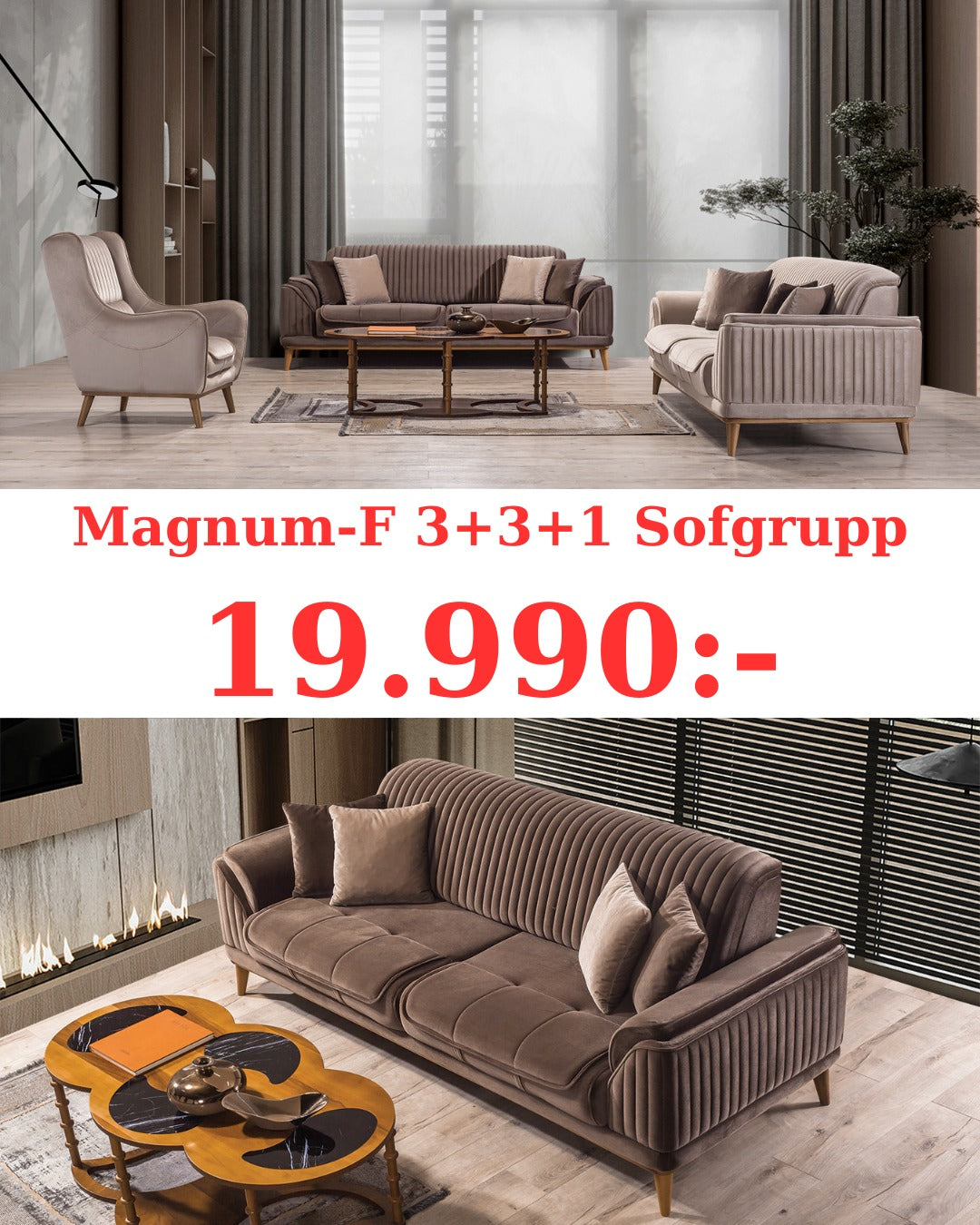 Magnum-F 3+3+1 Soffgrupp