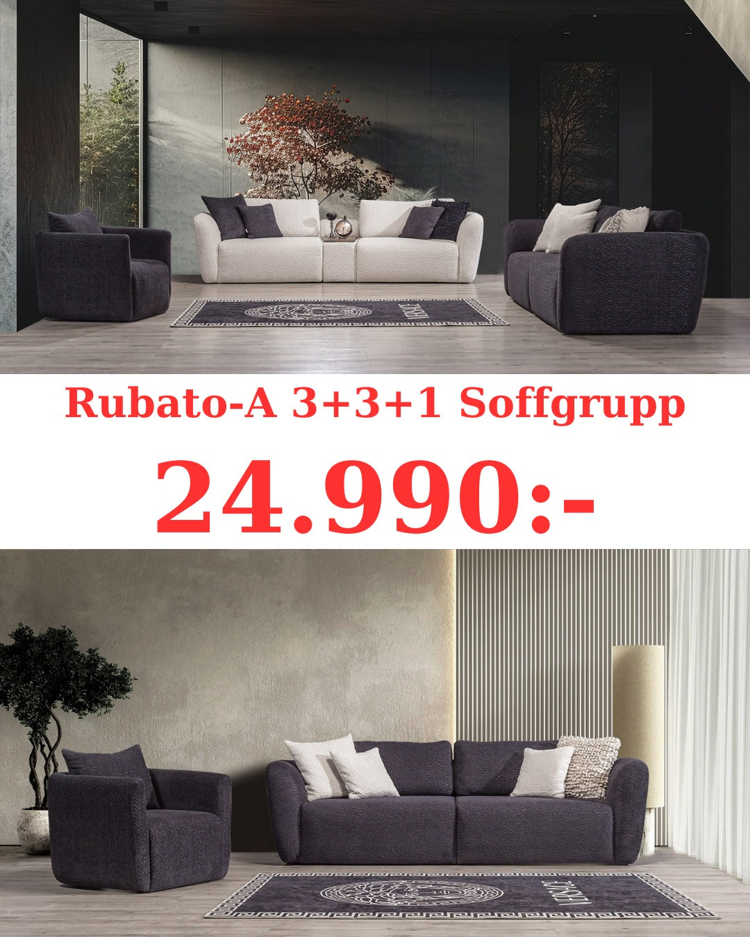 Rubato-A 3+3+1 Soffgrupp