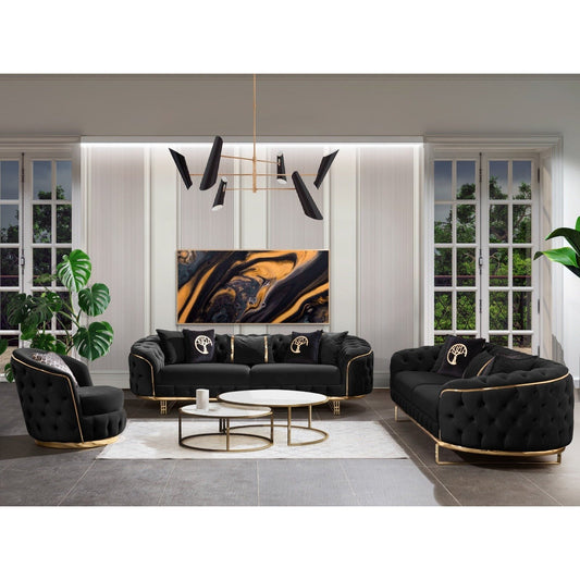 Gloria 3+3+1 Sofa Set