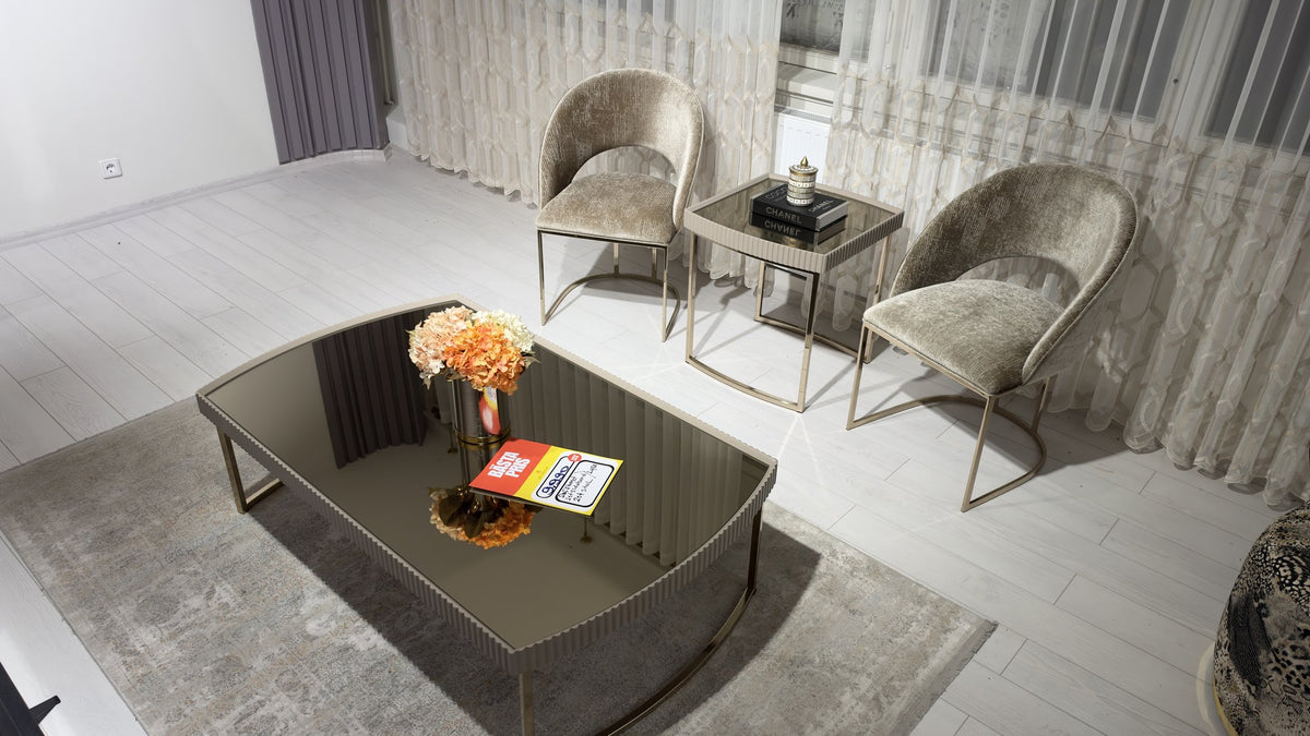 Lyon Soffbord + 2 st sidobord + 2 st stol – visningsexemplar, bild 3