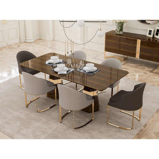 Lisa Matgrupp - Matbord med 6 Stolar