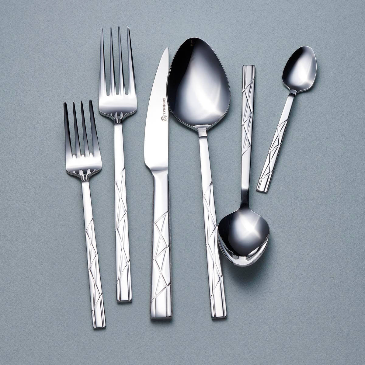 Korkmaz Stona 72 Delar Bestickset A2481 - LINE Furniture Group