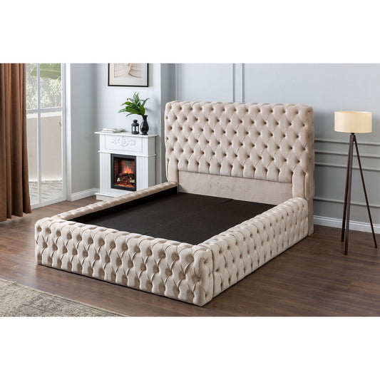 ⭐ ROYAL Sängpaket – med huvudgavel och madrass ⏳ Begränsat antal – passa på!