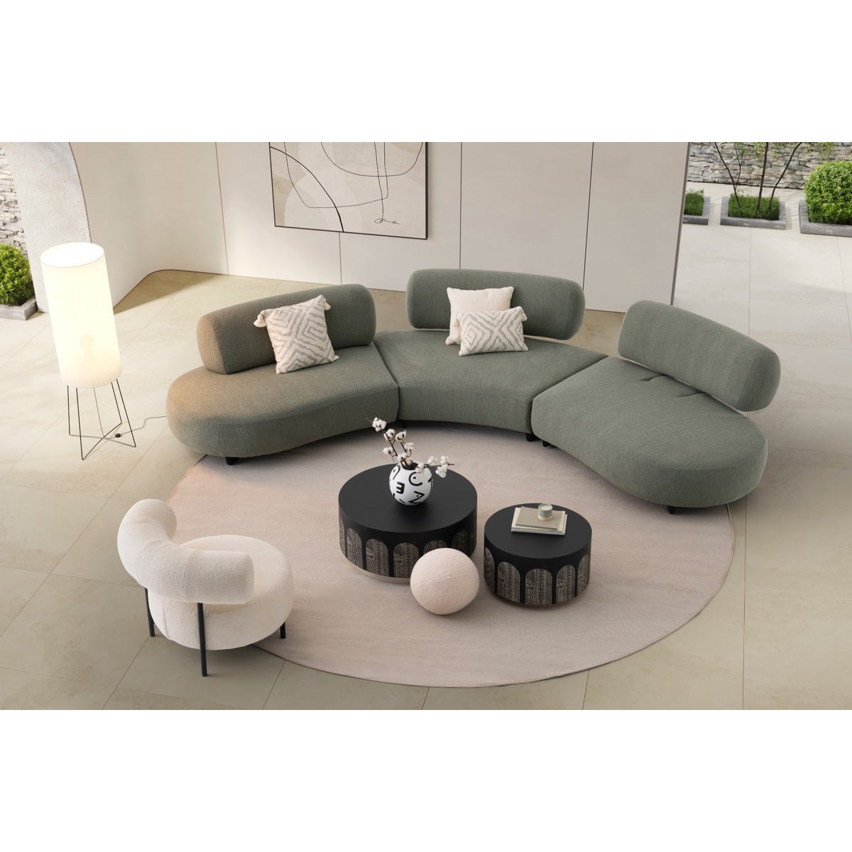Bon Bon 2-Sits Soffa - LINE Furniture Group