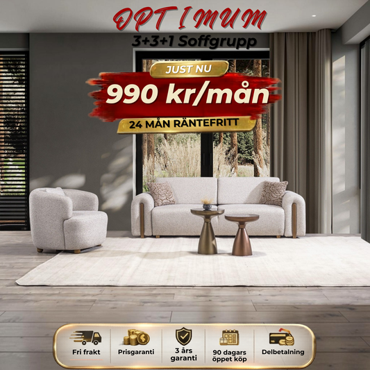 Optimum-A 3+3+1 Soffgrupp