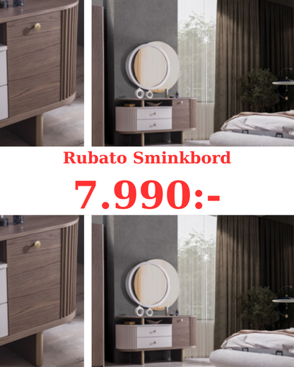 Rubato Sminkbord med Spegel