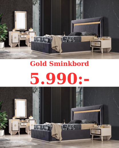Gold Sminkbord