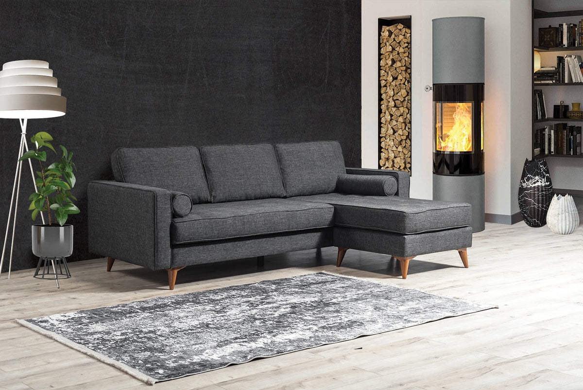 WOW-A Relax Hörnsoffa med Bäddfunktion & Förvaring