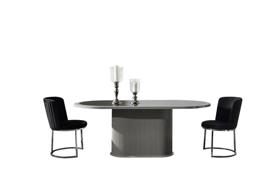 London Matbord med Ross 6 Stolar