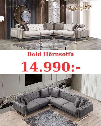 Bold Hörnsoffa
