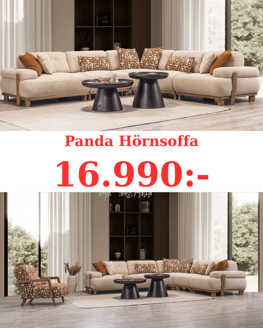 Panda Hörnsoffa