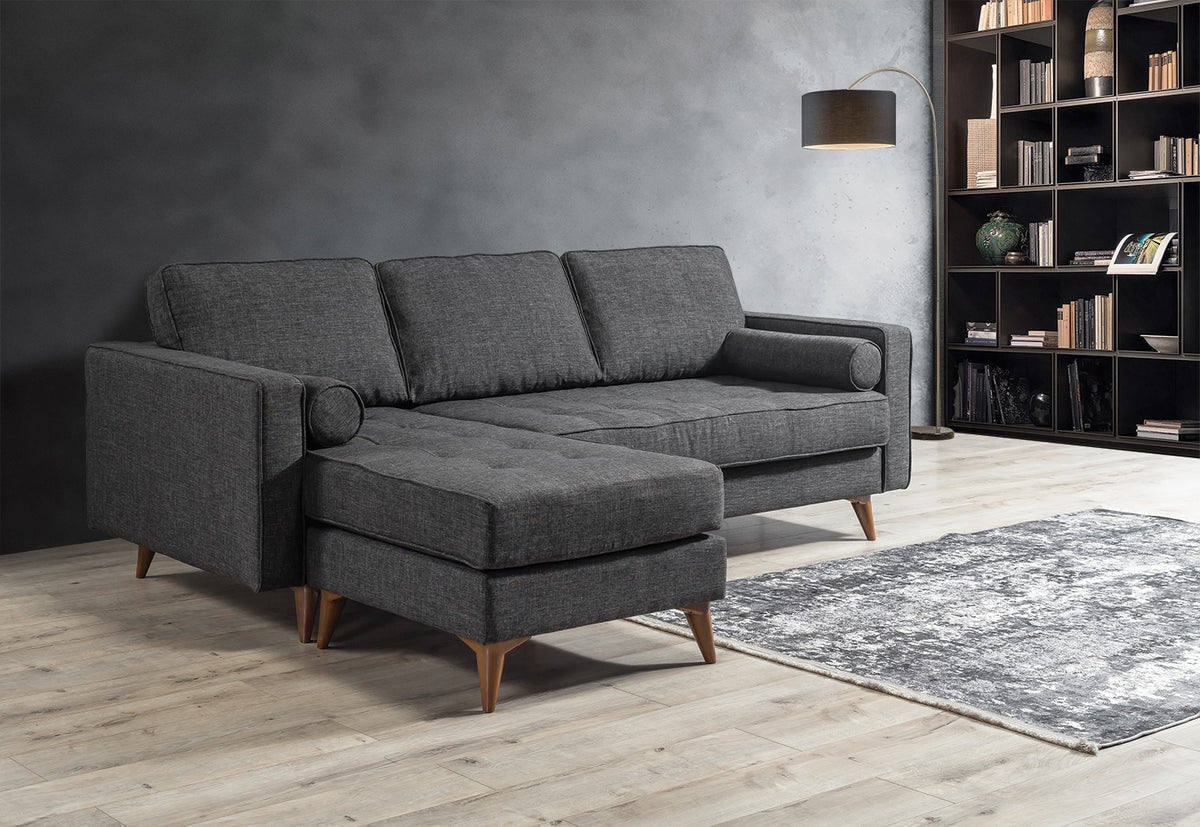 WOW-A Relax Hörnsoffa med Bäddfunktion & Förvaring