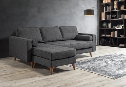 WOW-A Relax Hörnsoffa med Bäddfunktion & Förvaring
