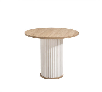 BAHA Rund Matgrupp 90 cm med 4 Avva Stolar
