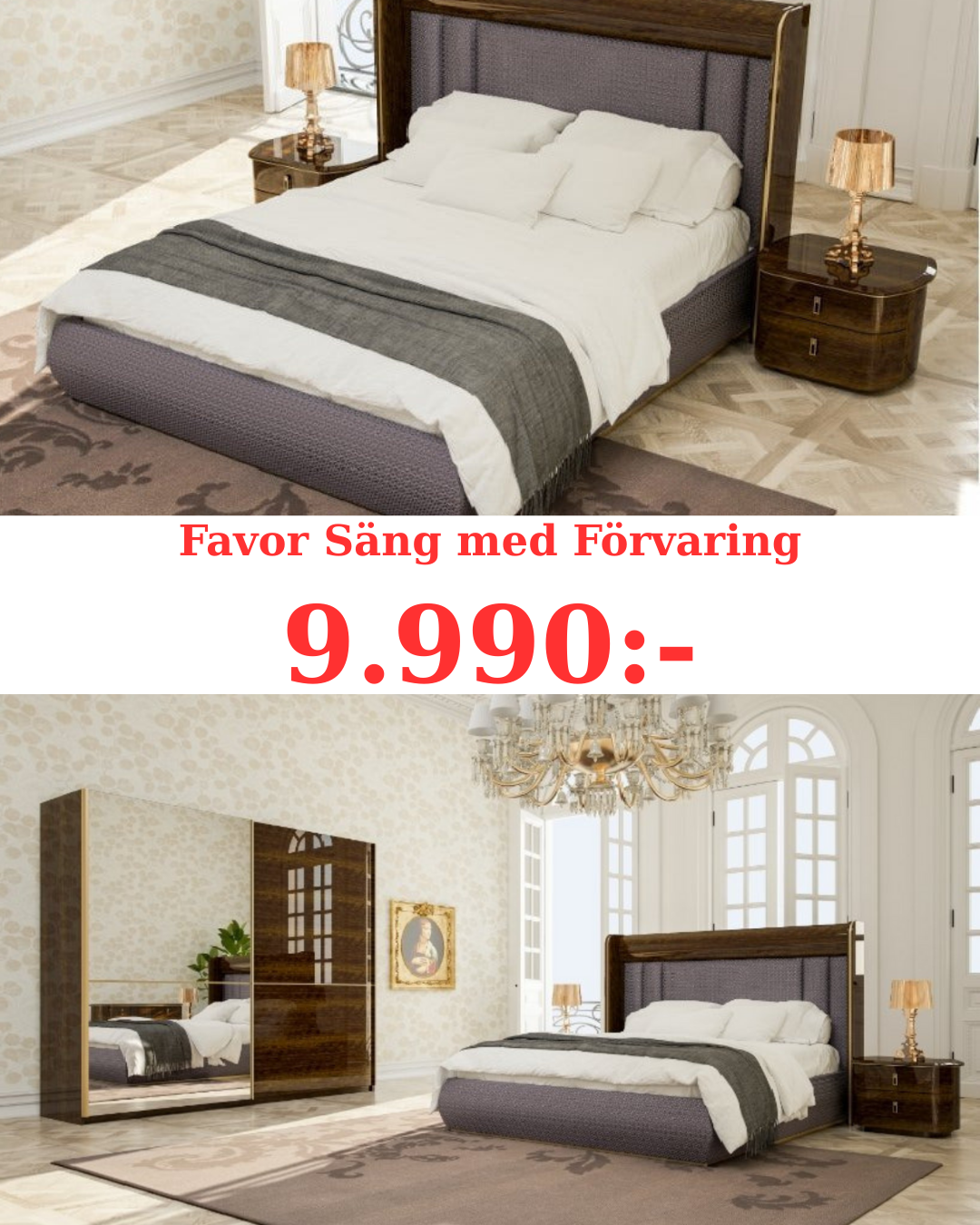 Favor Säng med Förvaring