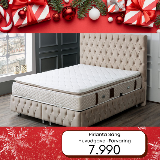 Pirlanta Säng-Huvudgavel-Förvaring