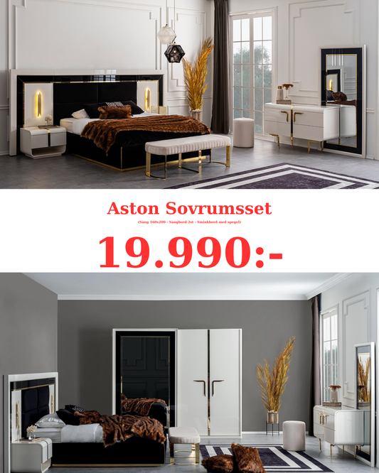 Aston Sovrumsset(utan garderob)