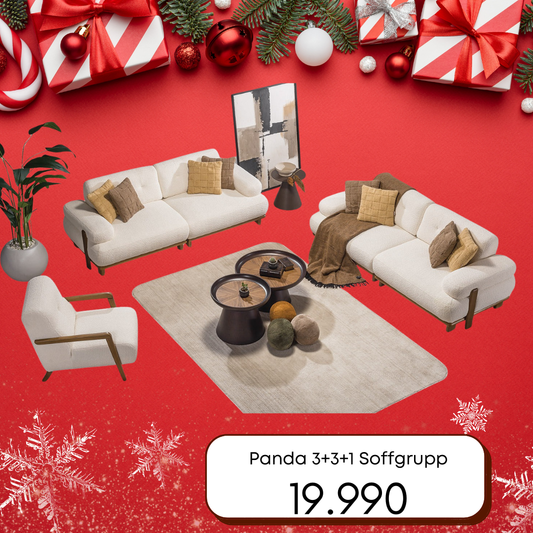 Panda 3+3+1 Soffgrupp