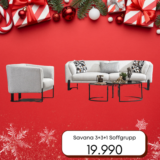 Savana 3+3+1 Soffgrupp