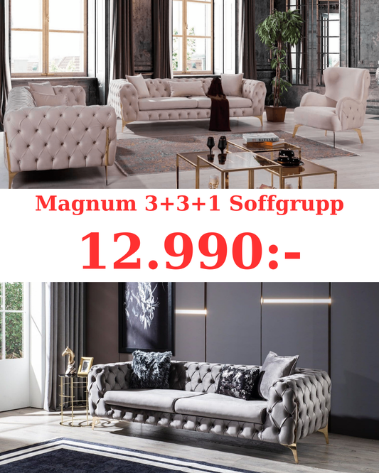 Magnum 3+3+1 Soffgrupp