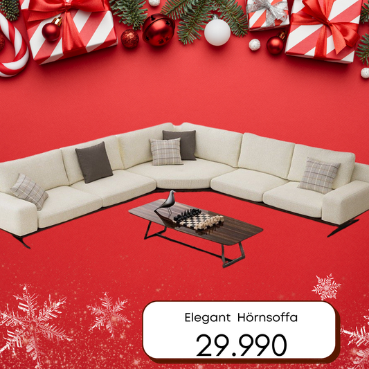 Elegant Hörnsoffa
