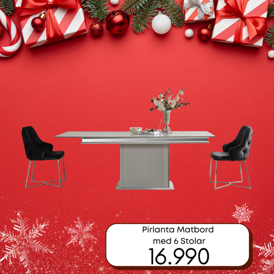 طاولة طعام بيرلانتا القابلة للتمديد