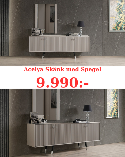 Acelya Skänk med Spegel