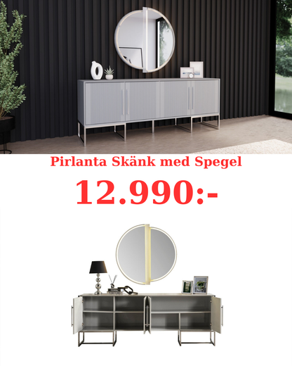 Pirlanta Skänk med Spegel