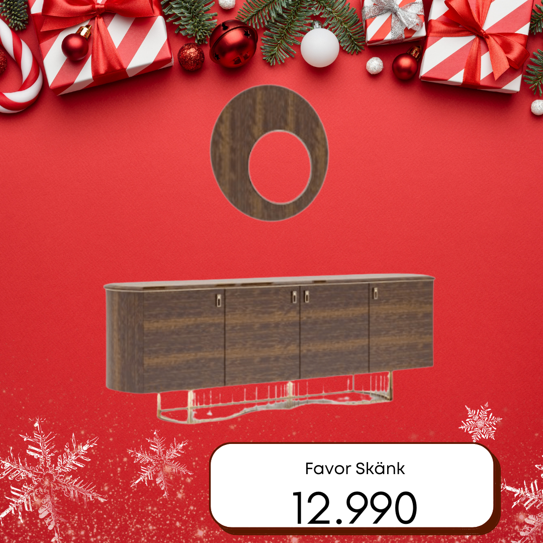 Favor Skänk med 1st Spegel