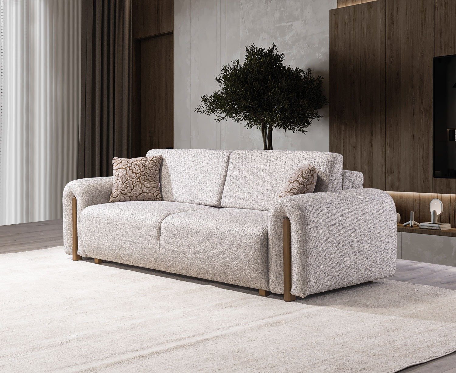 Optimum-A 3-Sits Bädsoffa - Albimo