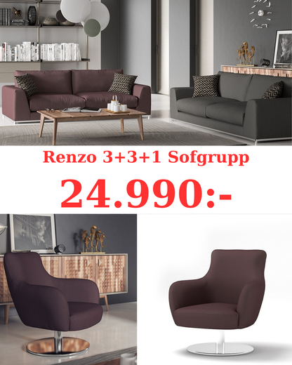 Renzo 3+3+1 Soffgrupp