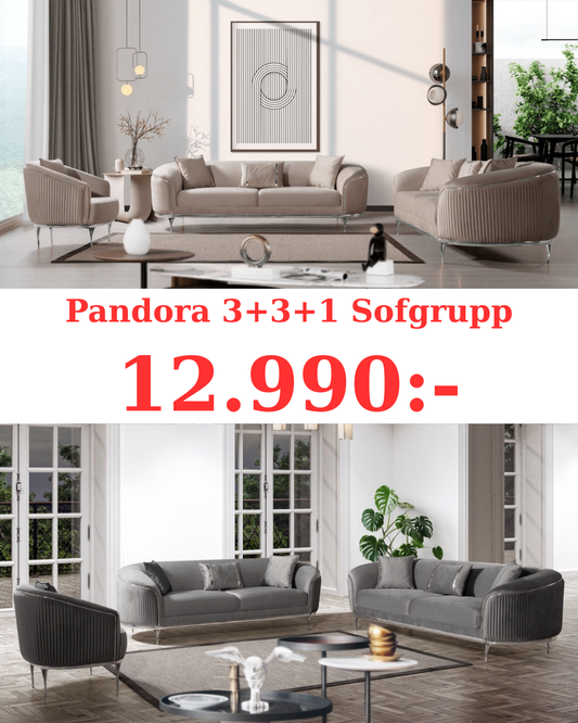 Pandora 3+3+1 Soffgrupp
