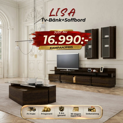 Lisa Tv-Bänk+Coffee Table
