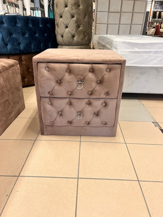 Pirlanta Sängbord - Brun