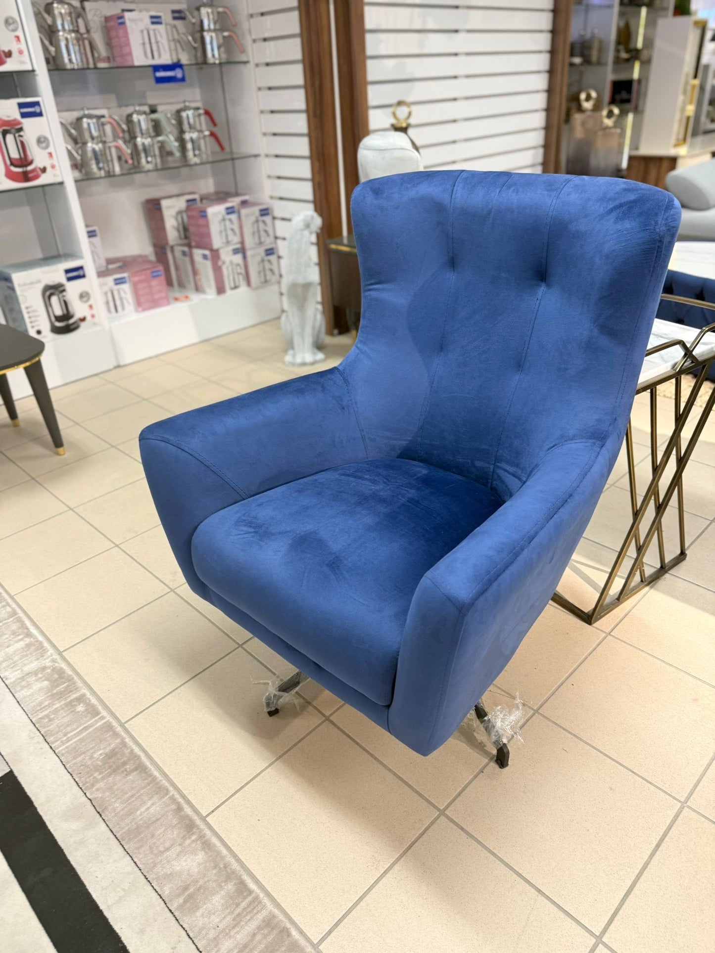 Tesla Fåtölj - Blå