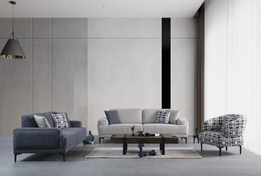 Sofya 3+3+1 Sofa Set