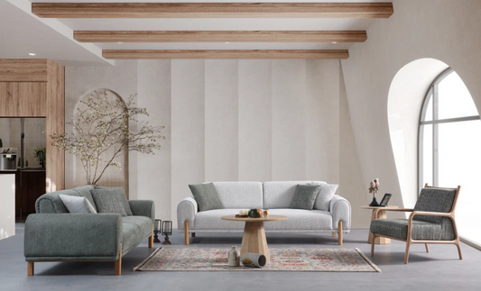 Zeus 3+3+1 Sofa Set