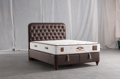 Woolen Master Säng-Huvudgavel-Madrass-Förvaring